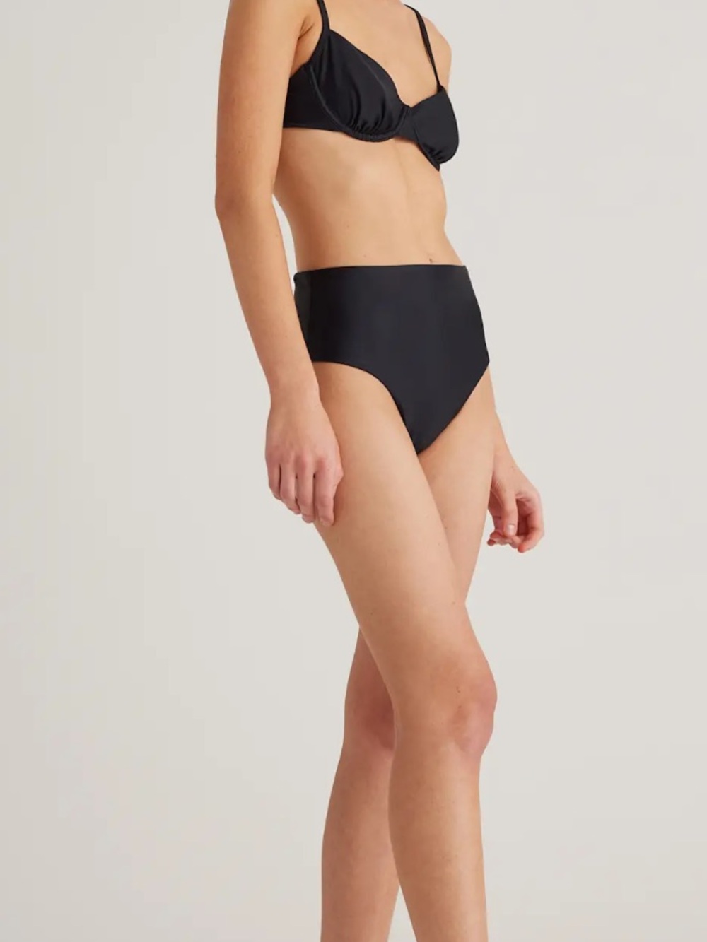 Quince Italian High-Rise Bikini Bottom